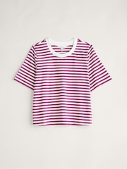 Seasalt Cornwall Pink Copseland T-Shirt - Image 3 of 4