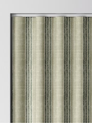 Emily Bond Sage Green George Stripe Made to Measure Curtains - Image 8 of 9