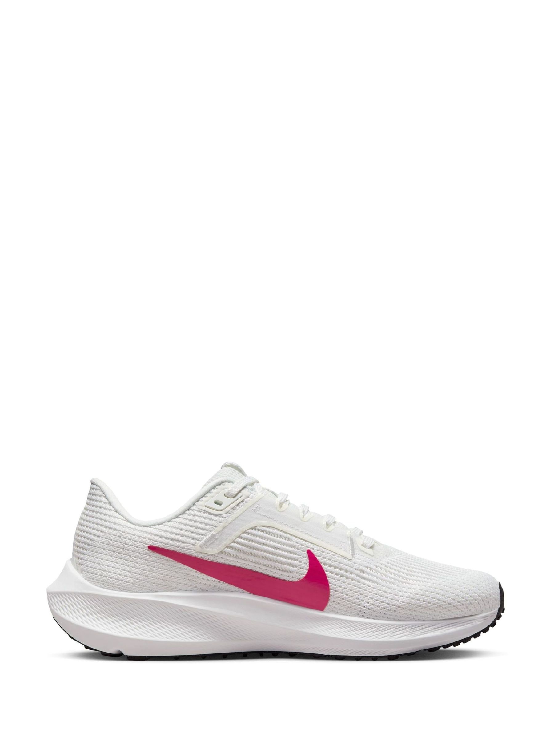 Buy Nike White/Pink Air Zoom Pegasus 40 Road Running