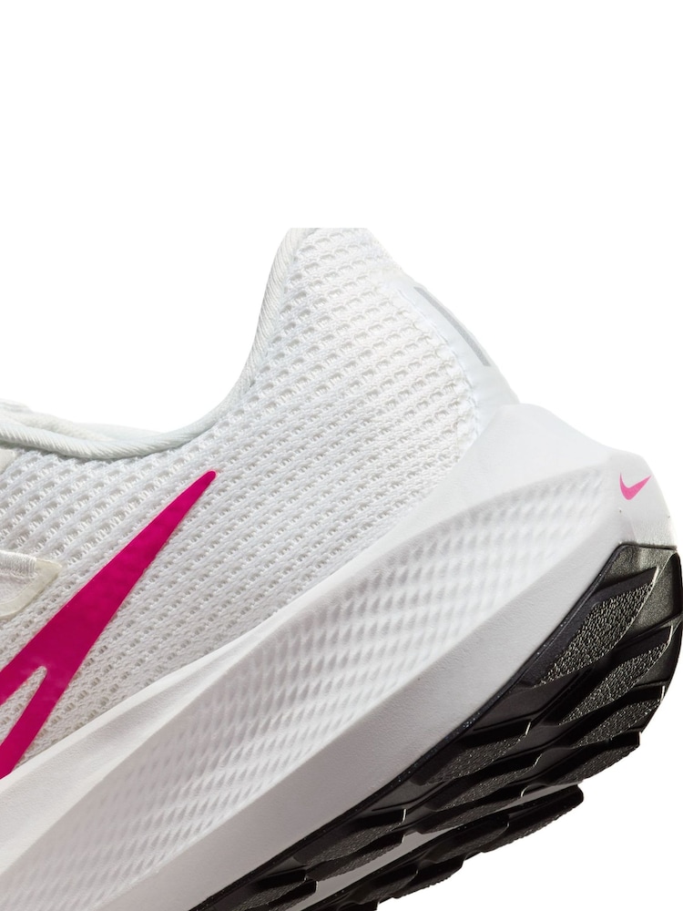 Blanc/Rose - Nike Air Zoom Pegasus 40 Baskets de running sur route - Image 10 of 10