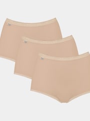 Nude - Sloggi Basic+ Maxi Slips 3er-Packung - Bild 4 von 4