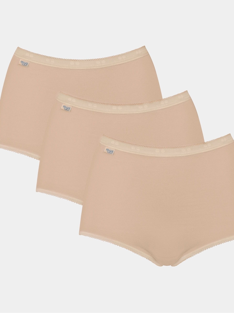 Nude - Sloggi Basic+ Maxi Slips 3er-Packung - Bild 4 von 4