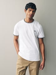 Fred Perry Twin Tipped Logo T-Shirt - Image 1 of 7