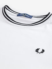 Fred Perry Twin Tipped Logo T-Shirt - Image 5 of 7