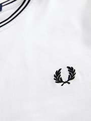 Fred Perry Twin Tipped Logo T-Shirt - Image 6 of 7
