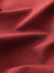 Dark Red Regular Fit Long Sleeve Oxford Shirt - Image 8 of 8