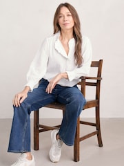 Seasalt Cornwall White Feather Star Shirt - Image 1 of 5