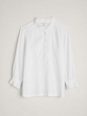 Seasalt Cornwall White Feather Star Shirt - Image 4 of 5