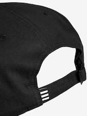 adidas Originals Black Trefoil 100% Cotton Baseball Cap - Image 3 of 3