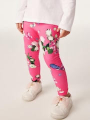 Baker by Ted Baker (0-6yrs) Floral T-Shirt and Leggings Set - Image 4 of 12
