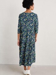 Seasalt Cornwall Blue Line Strokes Dress - Image 2 of 5
