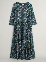 Seasalt Cornwall Blue Line Strokes Dress - Image 4 of 5