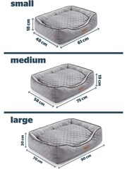 Silentnight Grey Airmax Breathable Pet Bed - Image 4 of 8
