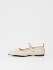 Vagabond Cream Delia Mary Jane Shoes - Image 1 of 3