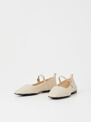 Vagabond Cream Delia Mary Jane Shoes - Image 2 of 3
