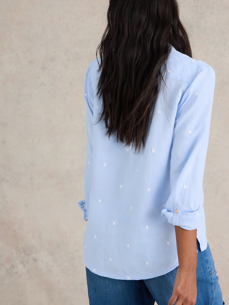 White Stuff Blue Sophie Shirt - Image 2 of 6