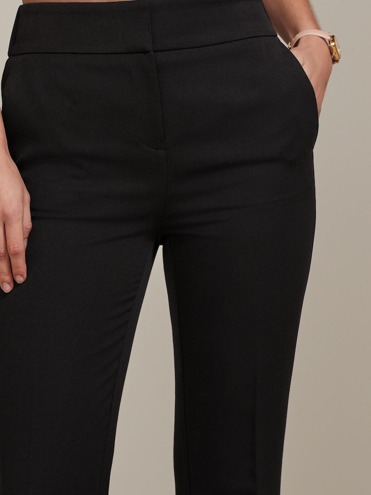 Black Shapewear Bootcut Trousers - Image 4 of 4