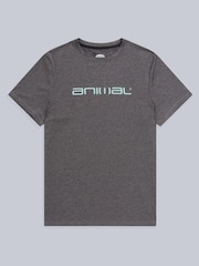 Animal Grey Mens Latero Logo Swim T-Shirt - Image 5 of 6