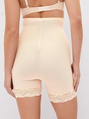 Pastel Rose Nude Thigh Smoother Short Firm Tummy Control Shaping Briefs - Image 2 of 3