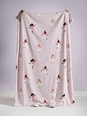 Catherine Lansfield Teddy Dancing Fairies Cosy Fleece Throw - Imagen 4 de 4