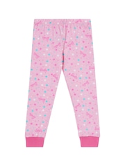 Character Pink Barbie Girls Barbie 100% Cotton Pyjamas - Image 3 of 5