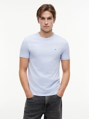 Tommy Jeans Blue 3-Pack Tommy Flag Extra Slim T-Shirt - Image 2 of 6