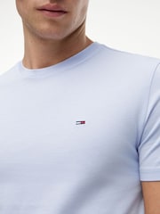 Tommy Jeans Blue 3-Pack Tommy Flag Extra Slim T-Shirt - Image 5 of 6