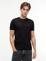 Tommy Jeans Blue 3-Pack Tommy Flag Extra Slim T-Shirt - Image 6 of 6