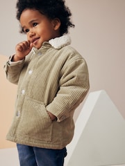 Stone Padded Corduroy Shacket (3mths-7yrs) - Image 3 of 10