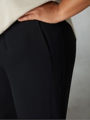 Live Unlimited Black Curve Regular Length Wide Leg Trousers - Image 3 of 5