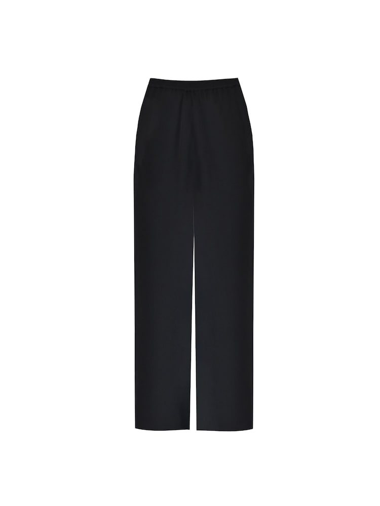 Live Unlimited Black Curve Regular Length Wide Leg Trousers - Image 5 of 5
