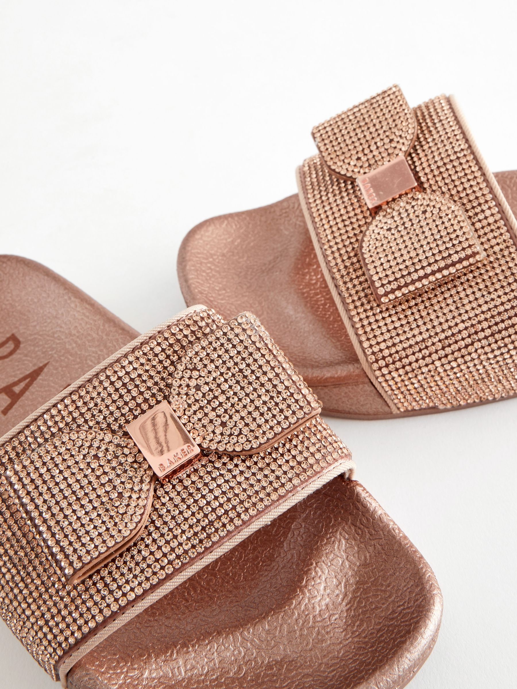 Girls ted baker flip flops sales