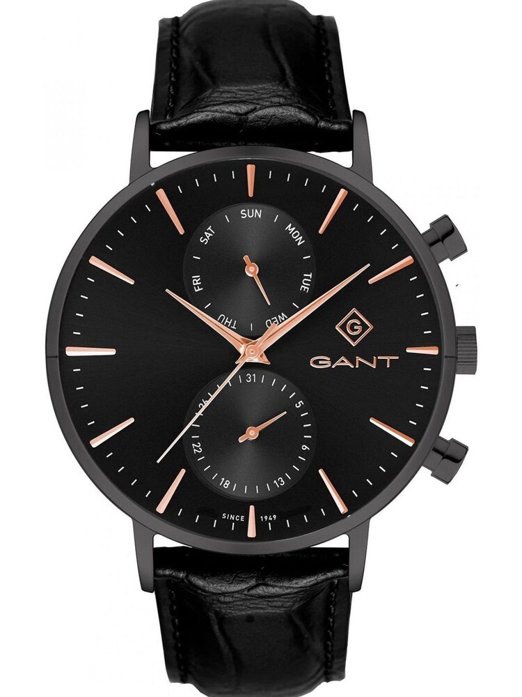 GANT Black Park Hill Day-Date II Stainless Steel Quartz Watch - Image 1 of 4