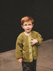 Green Borg Fleece Shacket (3mths-7yrs) - Image 3 of 8