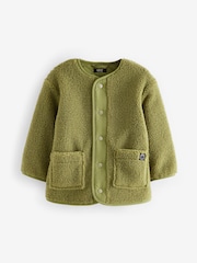 Green Borg Fleece Shacket (3mths-7yrs) - Image 5 of 8