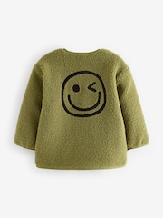 Green Borg Fleece Shacket (3mths-7yrs) - Image 6 of 8