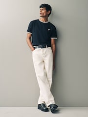 Fred Perry Twin Tipped Logo T-Shirt - Image 2 of 9