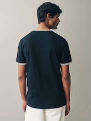Fred Perry Twin Tipped Logo T-Shirt - Image 3 of 9
