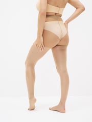 Nude - Strumpfhose in transparenter Glanzoptik (Umstandsmode), Hautfarben - Bild 2 von 3