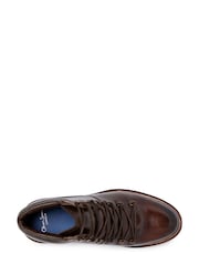 Oliver Sweeney Rispond Dark Leather Hiker Brown Boots - Image 4 of 5