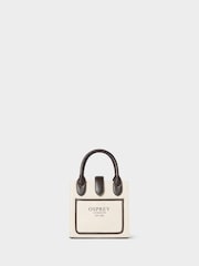 Osprey London Cream The Great Gaddesden Canvas Small Tote Bag - Image 1 of 5