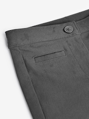 Charcoal Grey Slim Waist School Skinny Stretch Trousers (3-18yrs) - Image 3 of 4