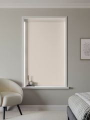 Oatmeal Natural Glow Made to Measure Blackout Roller Blind - Image 2 of 6
