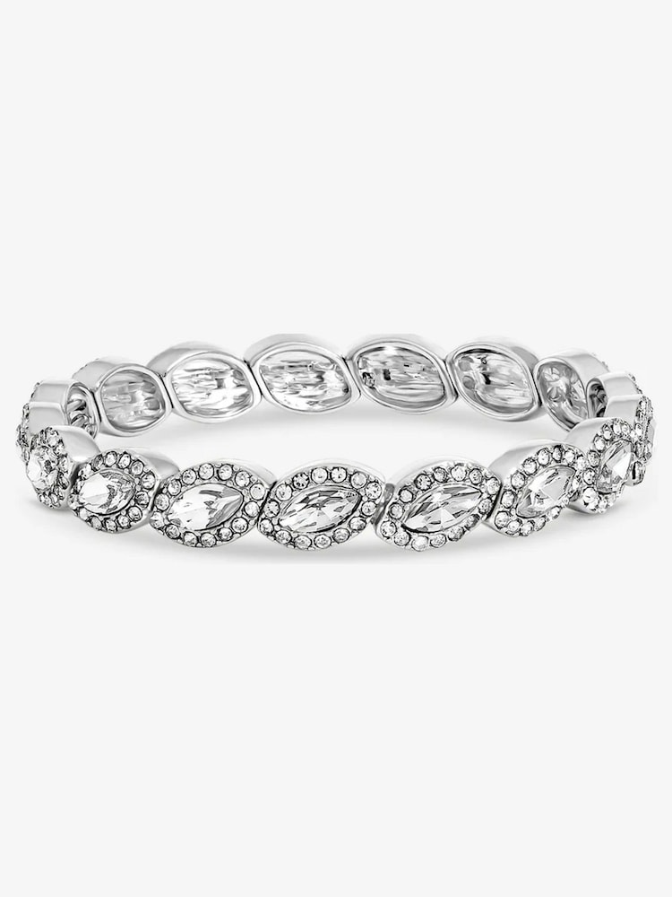 Jon Richard Gold Plated Crystal Stone Stainless Steel Bangle - Image 1 of 2 Jon Richard Gold Plated Crystal Stone Stainless Steel Bangle - Image 1 of 2