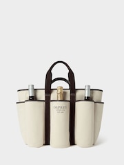 Osprey London Cream The Great Gaddesden Canvas Picnic Bag - Image 1 of 6