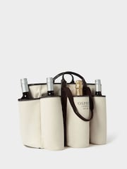 Osprey London Cream The Great Gaddesden Canvas Picnic Bag - Image 2 of 6