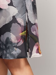 B By Ted Baker Satin-Slip mit Floralmuster - Bild 6 von 8