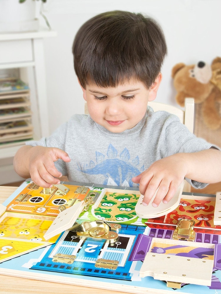Melissa & Doug Latches Board - Image 8 of 8