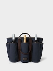 Osprey London Blue The Great Gaddesden Canvas Picnic Bag - Image 3 of 6