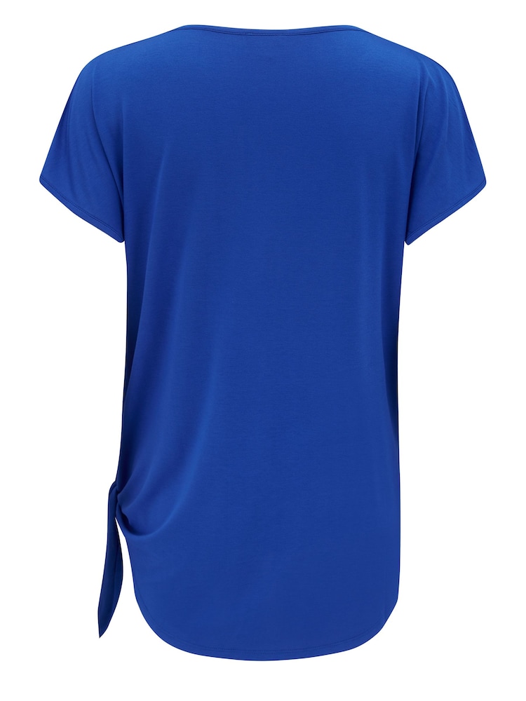 Pour Moi Blue Energy Tie Side T-Shirt - Image 5 of 5